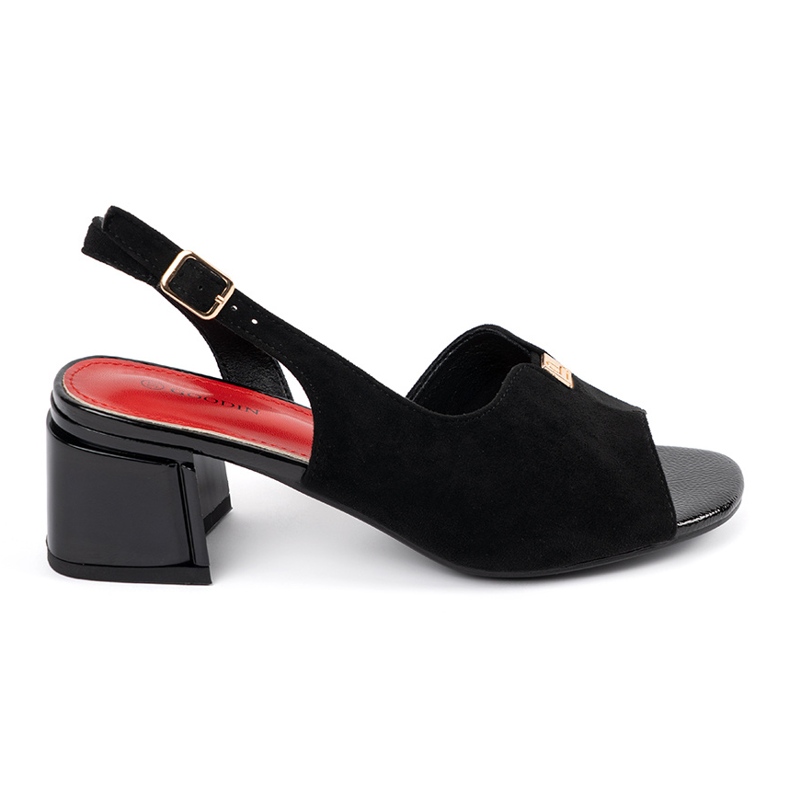 Goodin Black suede sandals Goodin Black suede sandals