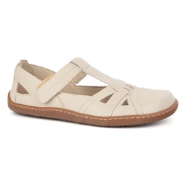 Women's Barefoot Shoes Ultralekkie Olivier 1285 semi -labels for beige
