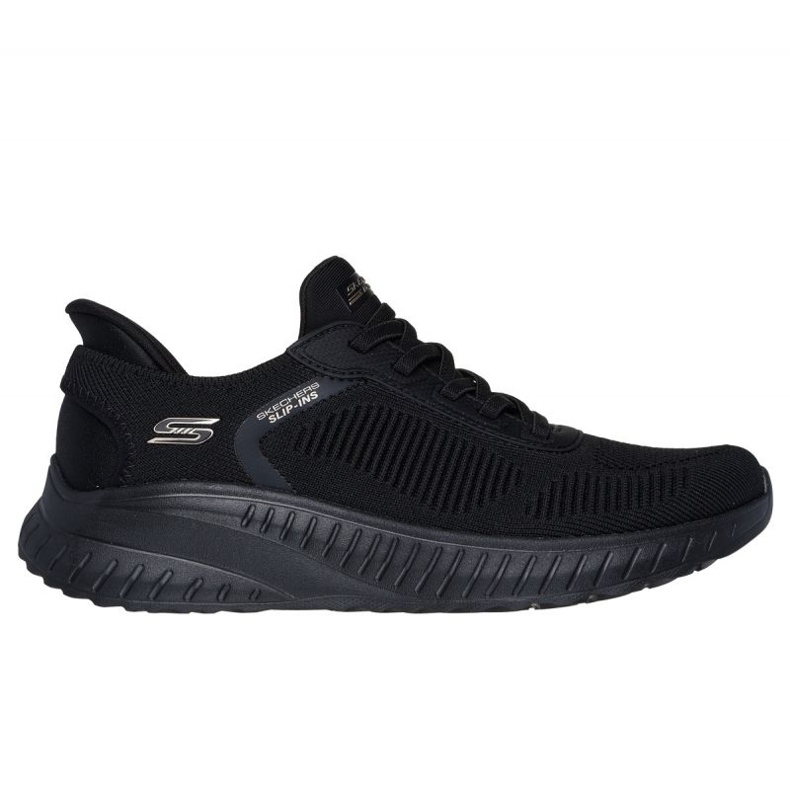 Skechers Slip-Inss: Bobs Sport Squad Chaos 117497 BBK shoes black Skechers Slip-Inss: Bobs Sport Squad Chaos 117497 BBK shoes black