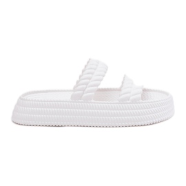 S.Barski Light foam flip flops on the platform S. Barski ZK51-001 white S.Barski Light foam flip flops on the platform S. Barski ZK51-001 white