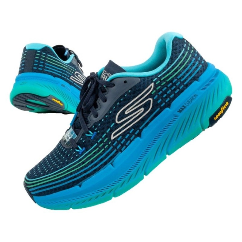 Running shoes Skechers Max Cushioning 220835/NVBL blue