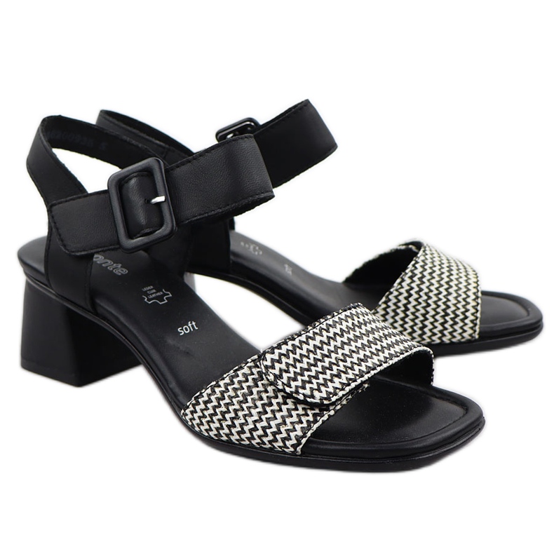 Women's sandals Remonte black Women's sandals Remonte black