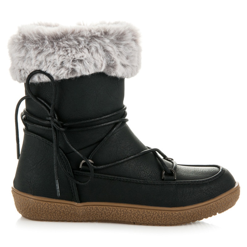 Kylie Boots with fur black