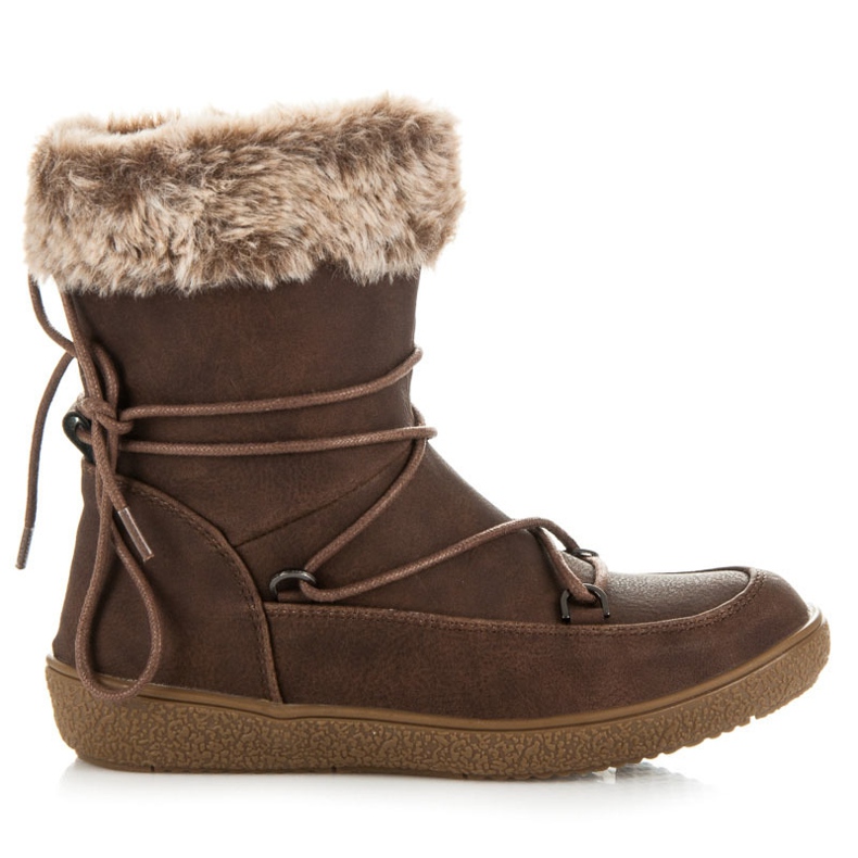 Kylie Boots With Fur brown