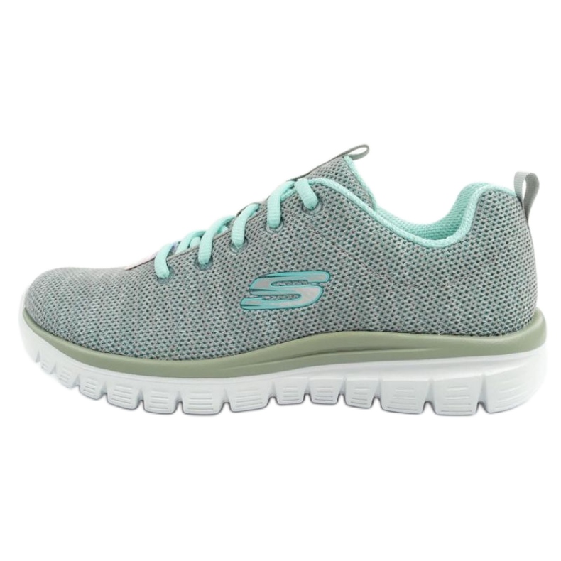 Skechers Graceful Twisted Fortune shoes 12614/Gymn grey