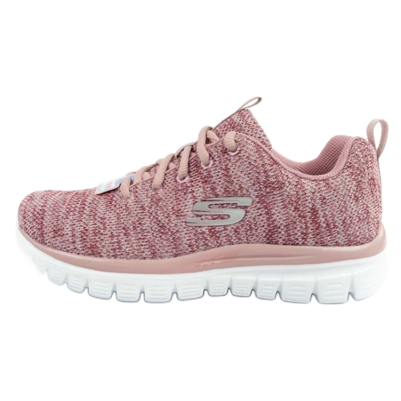 Skechers shoes graceful twisted fortune 12614/mve pink