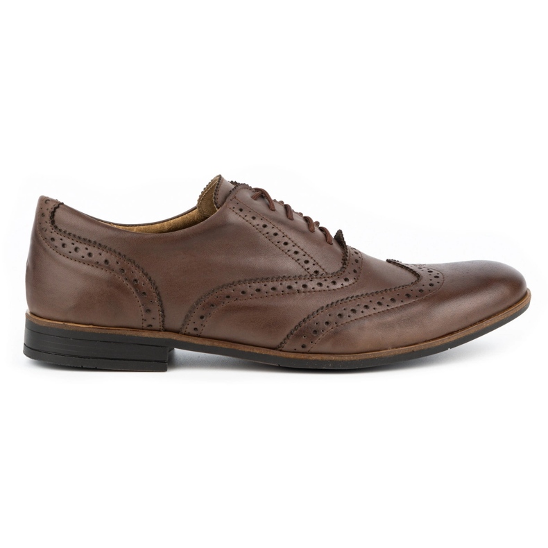 Olivier Formal shoes leather brogs 306gt brown mocha