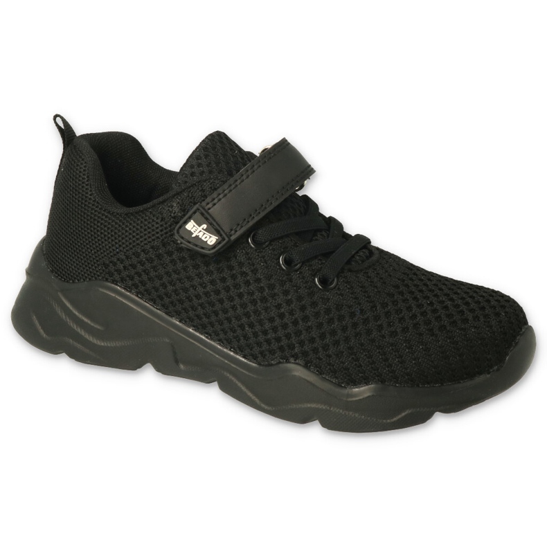 Befado youth sports shoes with Velcro 516q263 black