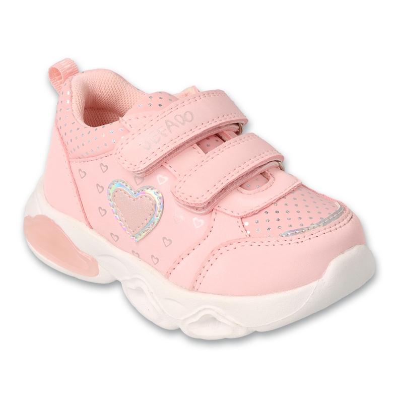 Children's sports befado 514p028 pink with a silver heart Children's sports befado 514p028 pink with a silver heart