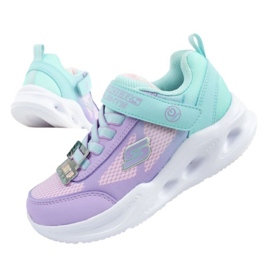 SKECHERS S LIGHTS-SLA GLOW 303714L/TQLV shoes purple