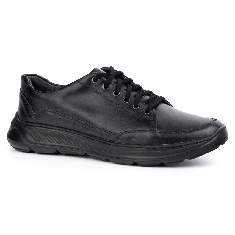 Olivier 928ma black men's leather shoes casual Olivier 928ma black men's leather shoes casual