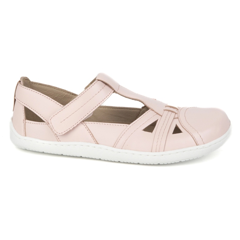 Women's Barefoot Shoes Ultralekkie half -lane Olivier 1285 Powder Velcro pink Women's Barefoot Shoes Ultralekkie half -lane Olivier 1285 Powder Velcro pink