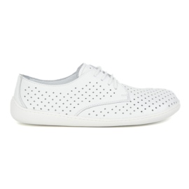 Olivier Women's barefoot minimalist openwork 1288pol white