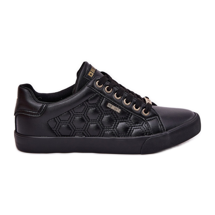 Women's sneakers with eco leather big star rr274323 black Women's sneakers with eco leather big star rr274323 black