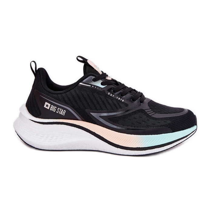 Women's sports shoes Big Star RR274A160 Hi-Polish System Black