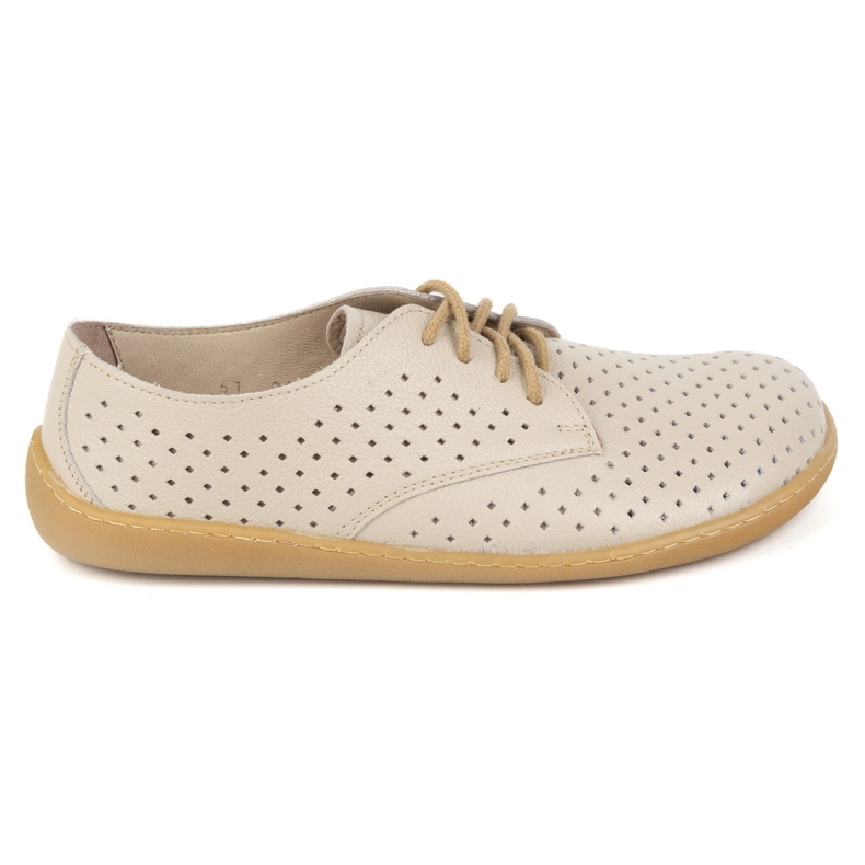 Olivier Women's barefoot minimalist sneakers 1288pol beige