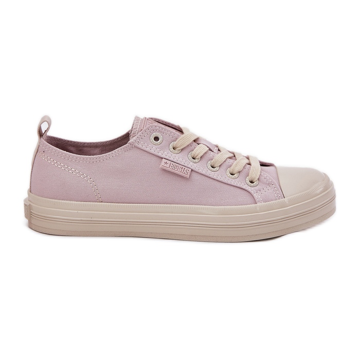 Women's big star rr274732 light pink sneakers