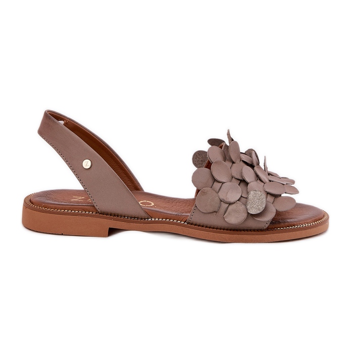 Zazoo LEVE SANDALS WITH A WHEELSOO NOTE TEACHS 40425 DARPEGE beige