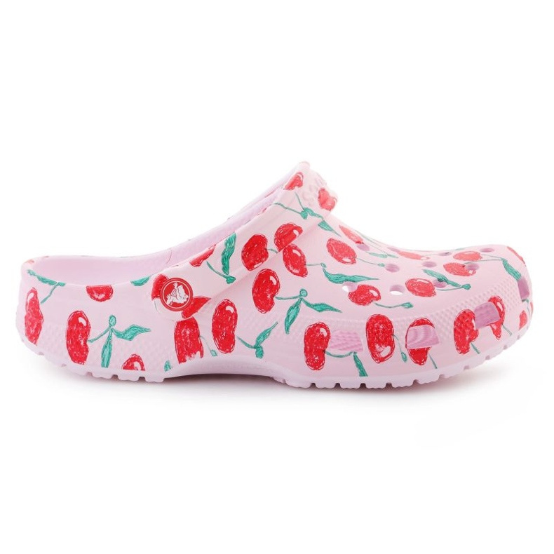 Crocs classic fresh fruits clog 211008-6w pink