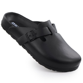 Men's foam slippers built -in black big star rr174a022 Men's foam slippers built -in black big star rr174a022