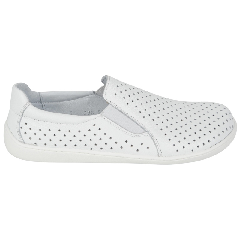 Olivier Women's barefoot minimalist openwork sliding 1308pol white