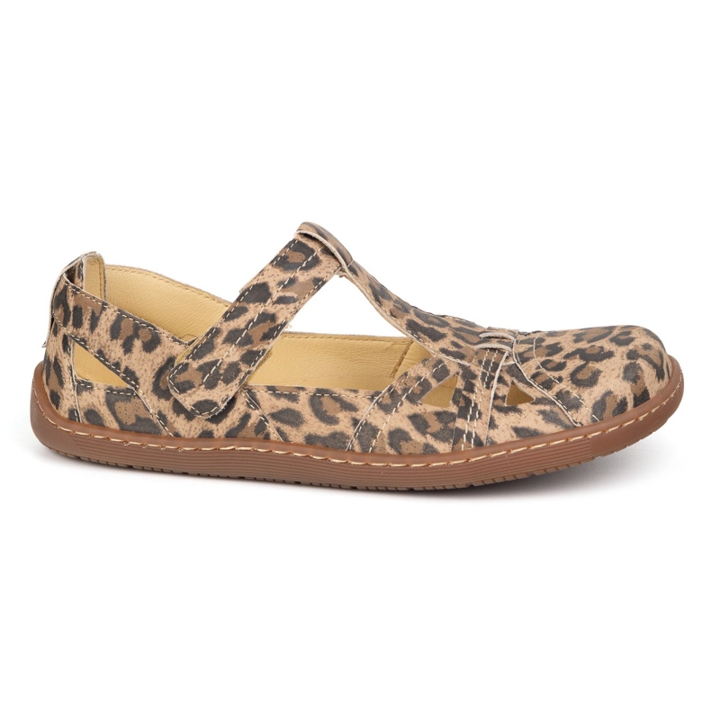 Barefoot shoes ultra -light olivier 1285 leopard leopard print beige Barefoot shoes ultra -light olivier 1285 leopard leopard print beige