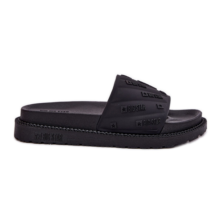 Women's flip flops on the platform Big Star RR274A540 black