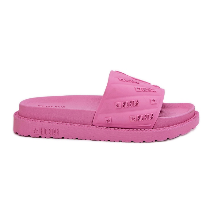 Women's slippers on the platform Big Star RR274A541 pink Women's slippers on the platform Big Star RR274A541 pink
