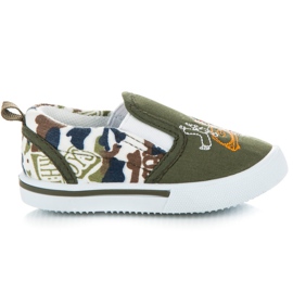 Bona Children's Slipons green Bona Children's Slipons green