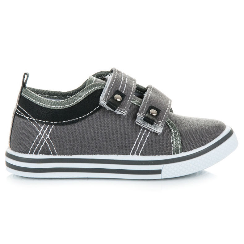 Bona Boys' Shoes With Velcro grey