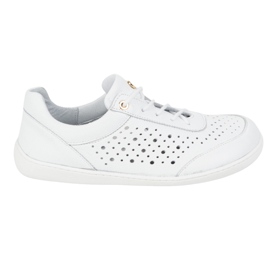 Olivier Women's barefoot minimalist sneakers 1769pol openwork white Olivier Women's barefoot minimalist sneakers 1769pol openwork white