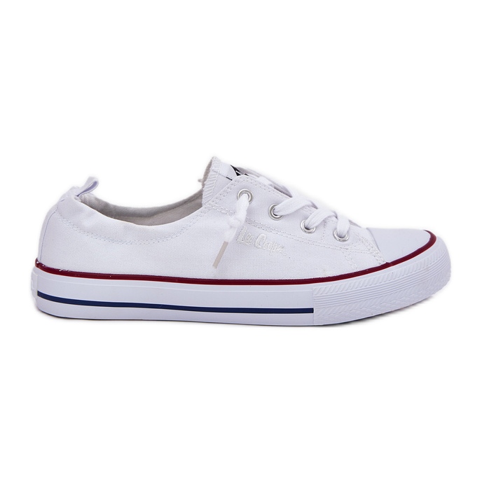 Women's material sneakers Lee Cooper LCW-25-02-3296L white Women's material sneakers Lee Cooper LCW-25-02-3296L white