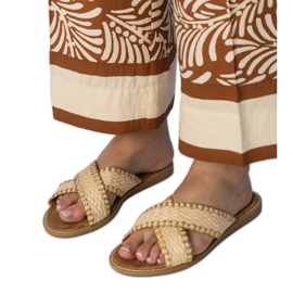 Beige Women's Women's Slippers