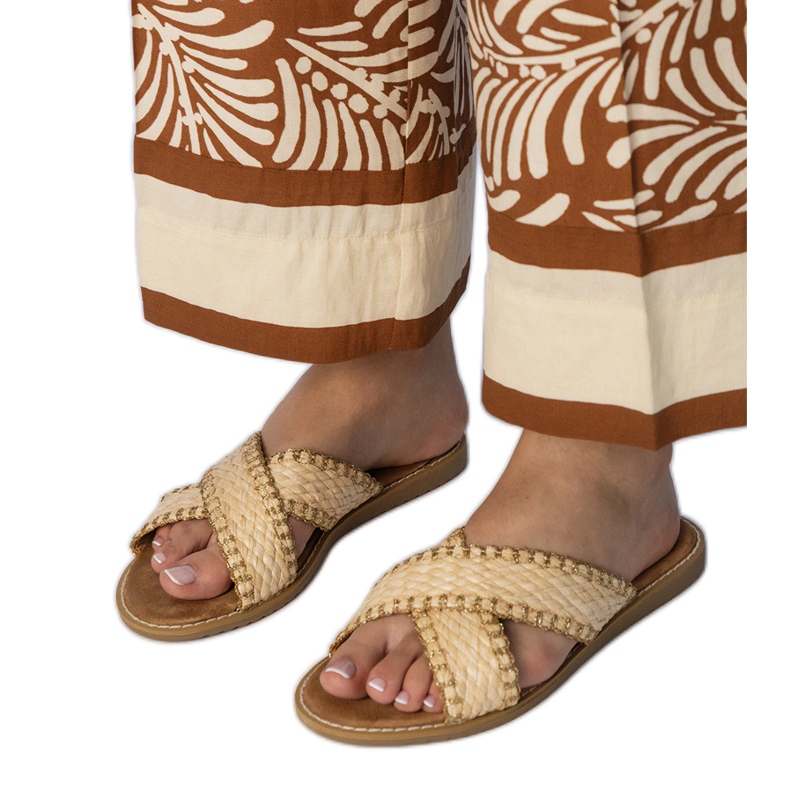 Beige Women's Women's Slippers