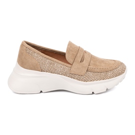 Seastar Beige shoes with a thick sole Seastar Beige shoes with a thick sole