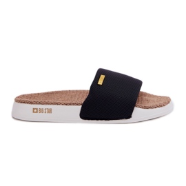 Women's slippers big star rr274a108 black