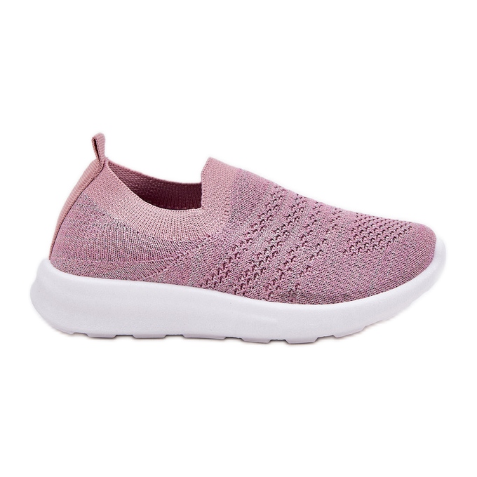 Children's sluned pink sports shoes Children's sluned pink sports shoes
