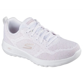 Skechers Go Walk Jey shoes - Violet 124640 Wtrg white