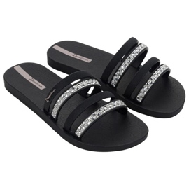 IPANEMA CHIC SLIDE FEM 83707 BE140 flip flops black