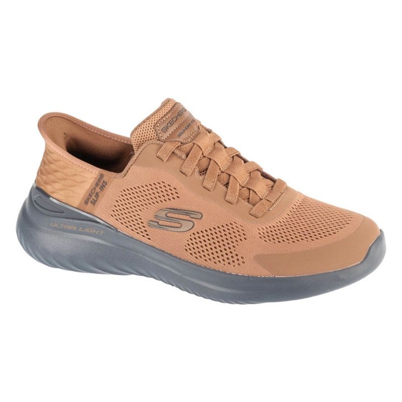 Skechers Slip-Inss Bounder 2.0 shoes. Emerged 232459-BBK brown