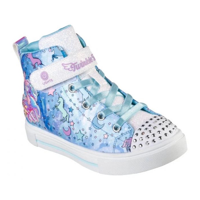 Shoes Skechers S Lights Twinkle Sparks Unicorn Daydream 314800L-Blmt blue