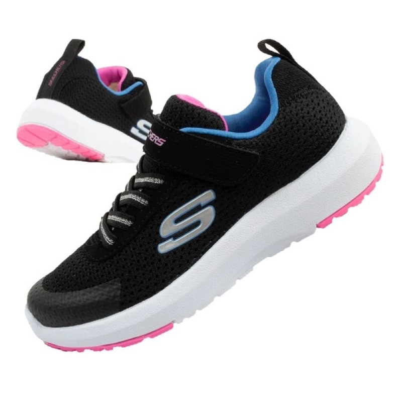 Skechers Dynamic Tread-Hop N'HIKE 81365L/BKMT shoes black Skechers Dynamic Tread-Hop N'HIKE 81365L/BKMT shoes black