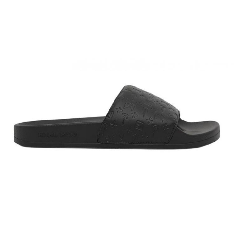 Karl kani pool slide prm pd00006205 flip -flops black