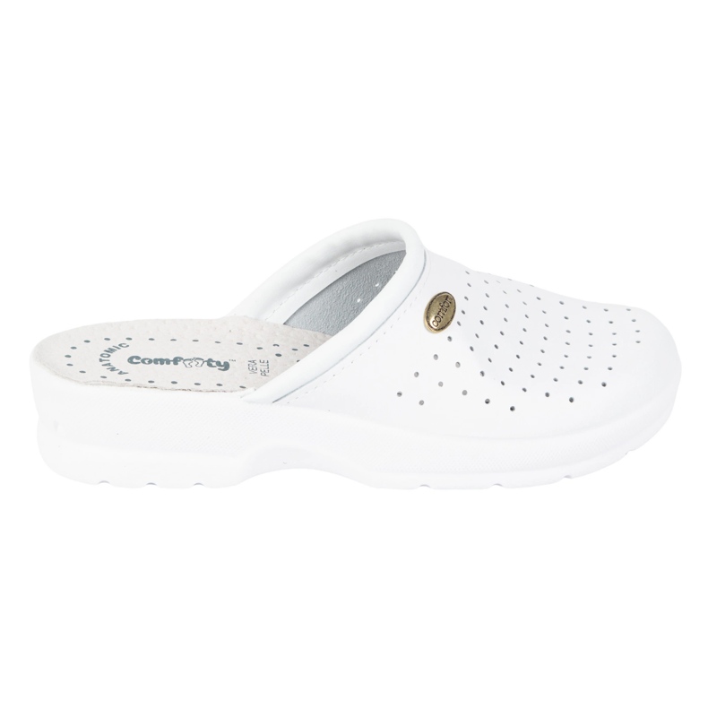 Vriston Women's shoes Medical Slippers Comfoty Alessia White