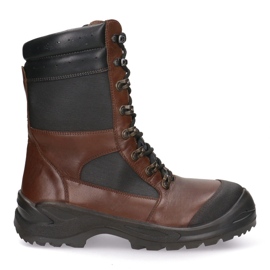 SOLLIDNE leather hunting boots Pollonus brown Budget 6-0131-001 SOLLIDNE leather hunting boots Pollonus brown Budget 6-0131-001
