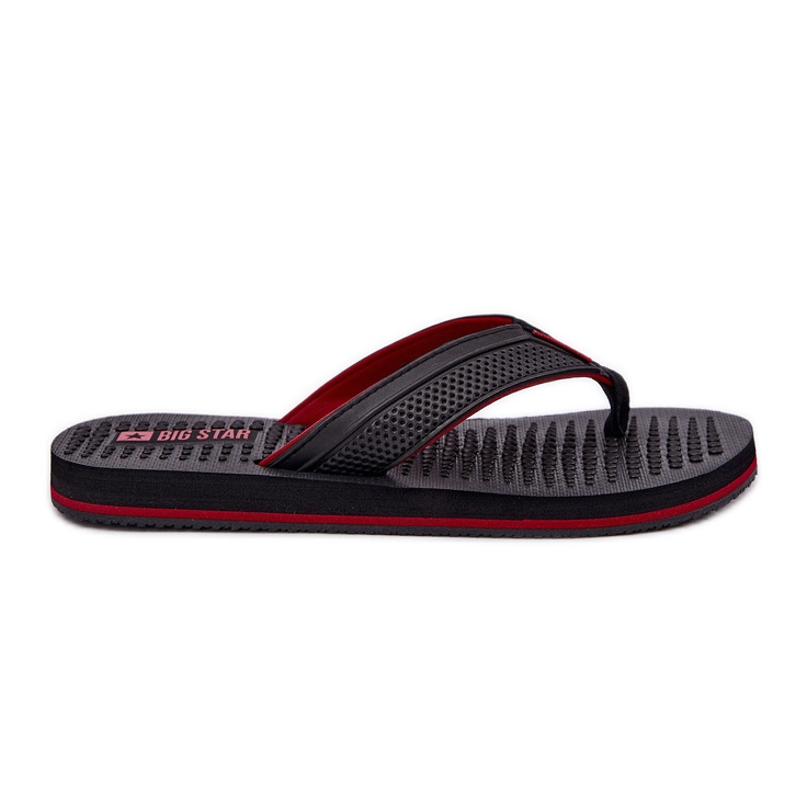 Men's flip -flops Big Star RR174441 black
