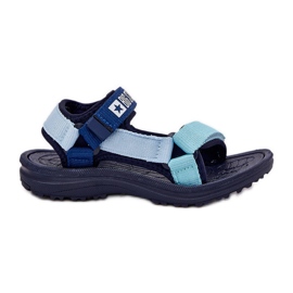 Big Star RR374520 children's sandals navy blue Big Star RR374520 children's sandals navy blue