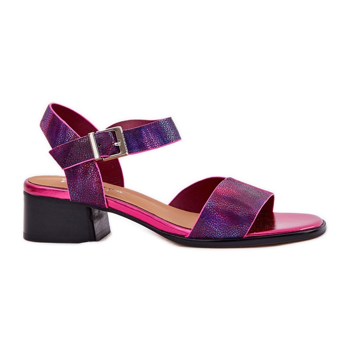 Maciejka n6802-15 leather football sandals pink Maciejka n6802-15 leather football sandals pink