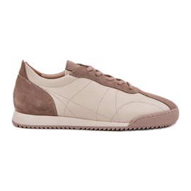 Laura Messi 2935 Women's Leather Sports shoes beige Laura Messi 2935 Women's Leather Sports shoes beige