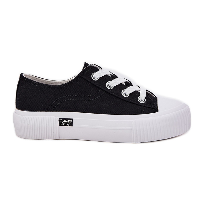 Women's sneakers on the platform Lee Isla C Women Low 50251001 black Women's sneakers on the platform Lee Isla C Women Low 50251001 black